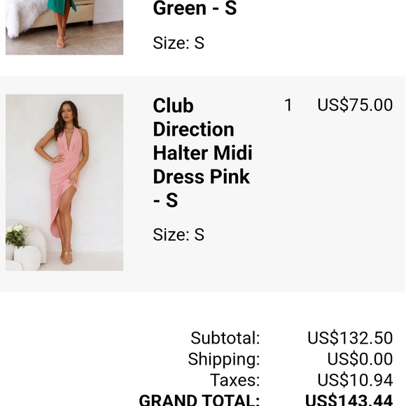 Hello Molly Halter Dress - Picture 3 of 5